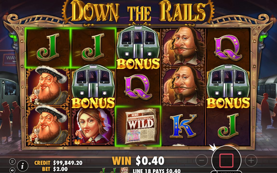 Pentonville Free Spins med markerade symboler i klustret